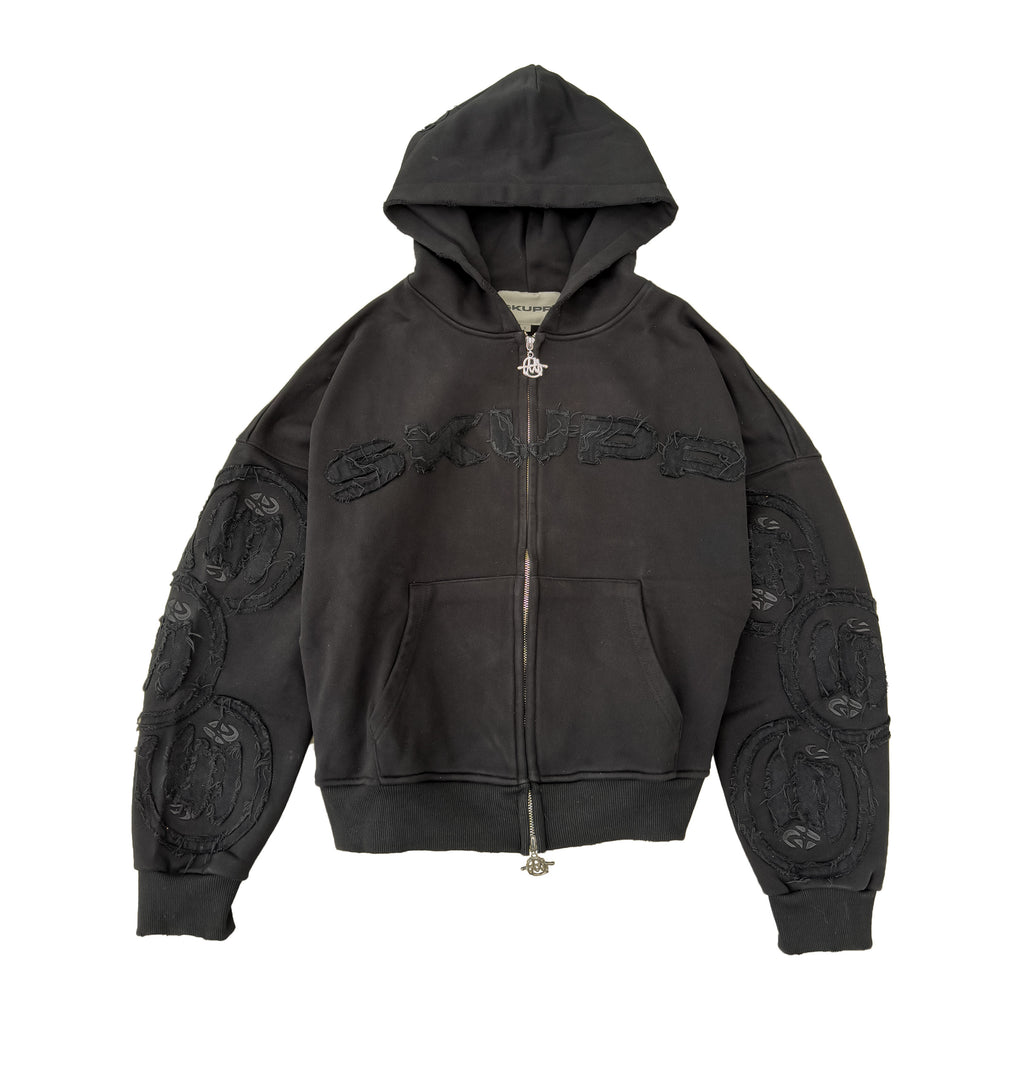 Blackout Zip Hoodie